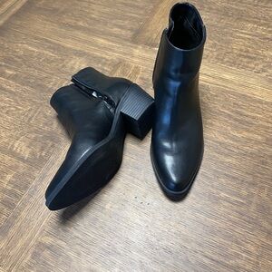 BP Sleek Black Ankle Boots